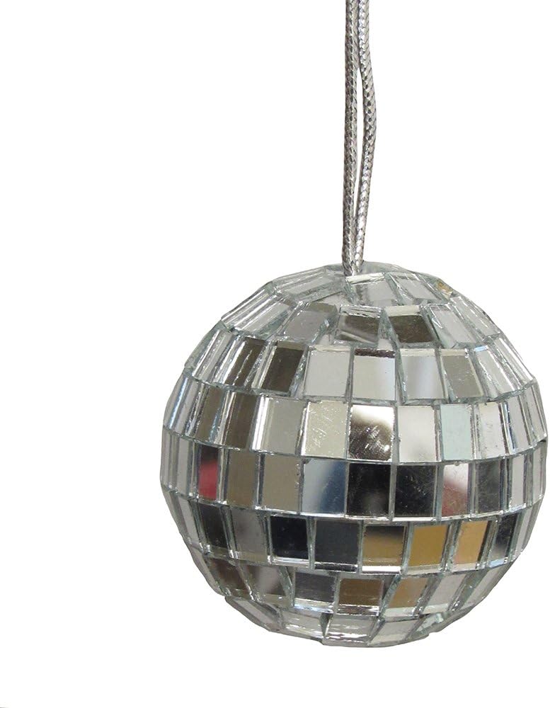 Kurt Adler 4 Inch Mirror Balls 4 Piece Set
