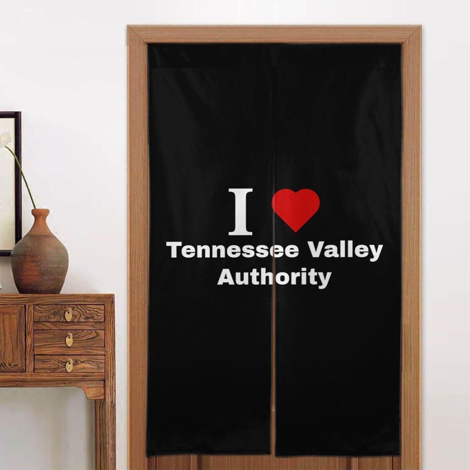 I Love Tennessee Valley Authority Blackout Curtains 34x56in Door Panel Shades