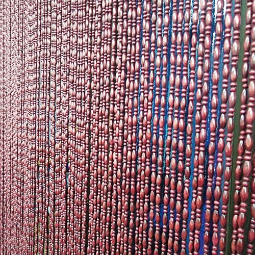 Wooden Beaded Door Curtain for Kitchen Room Divider