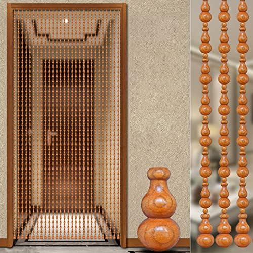 KDDEON Home Decoration Wood Bead Curtain
