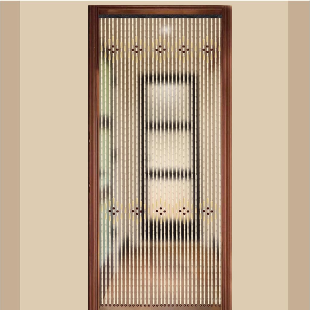 GVILTY Bamboo Beaded Curtains for Doorway and Room Divider