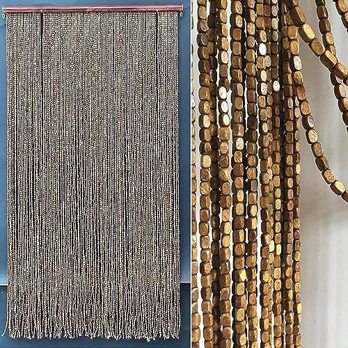 Wcxixo Bamboo Beaded Door Curtains Wall Decor