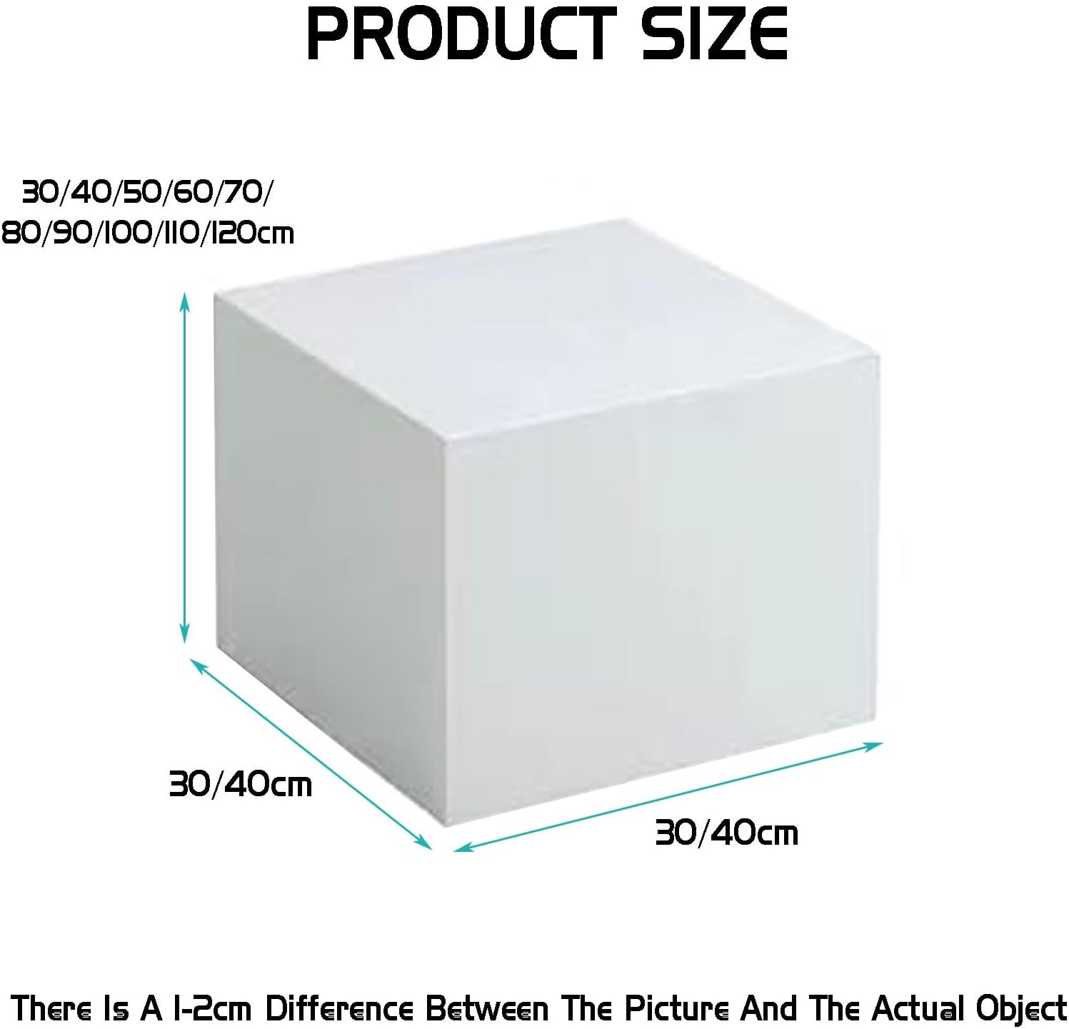 Bridal Shop Platform Stand Rectangular Display Base