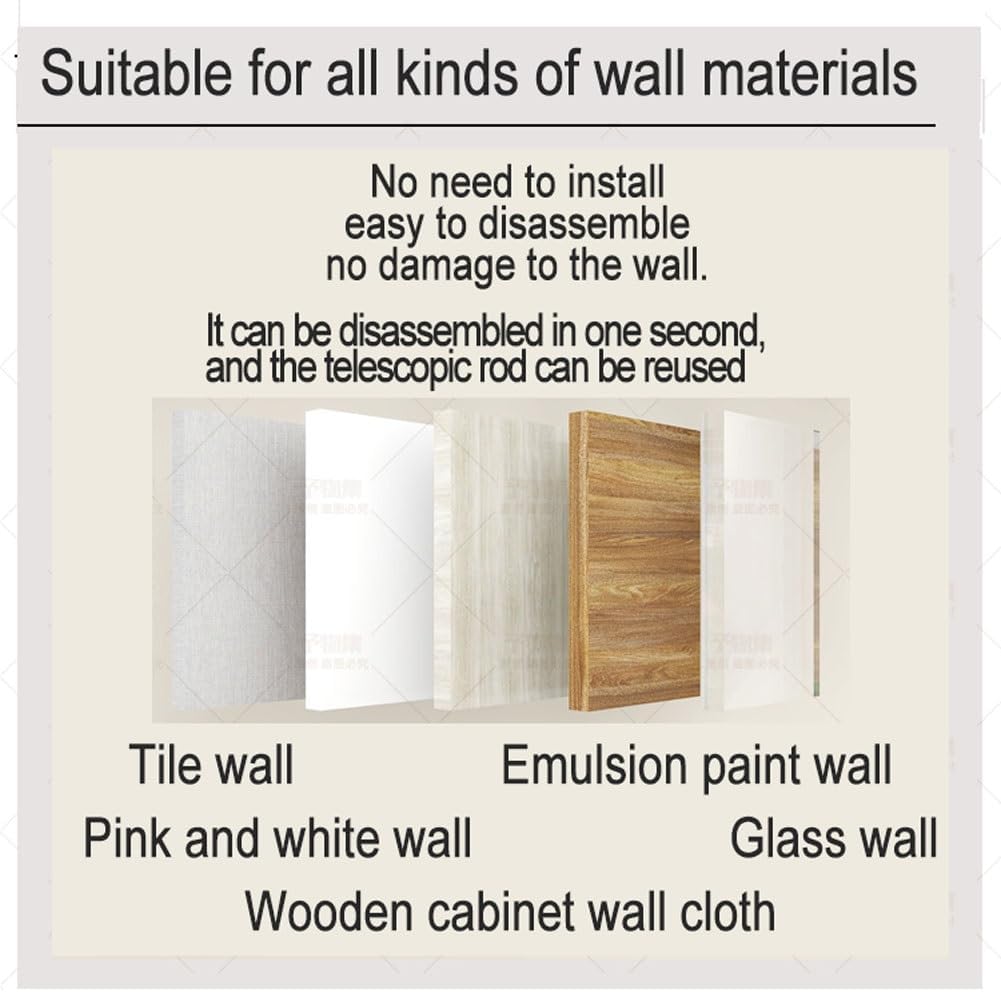 Temporary Door Curtain with Track Rail and Pleated Folding Design