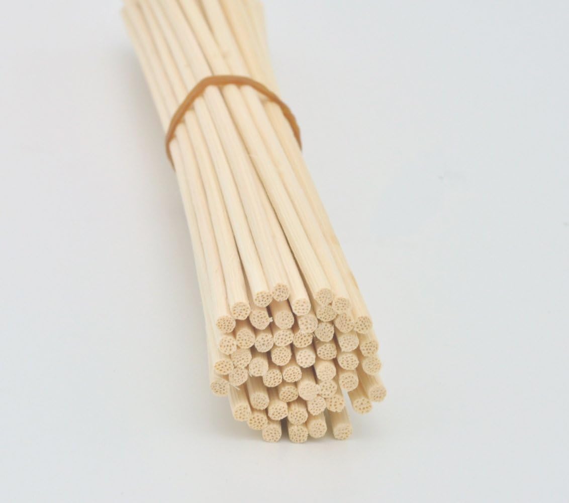 100 Pieces Natural Rattan Reed Diffuser Sticks 12 Inch