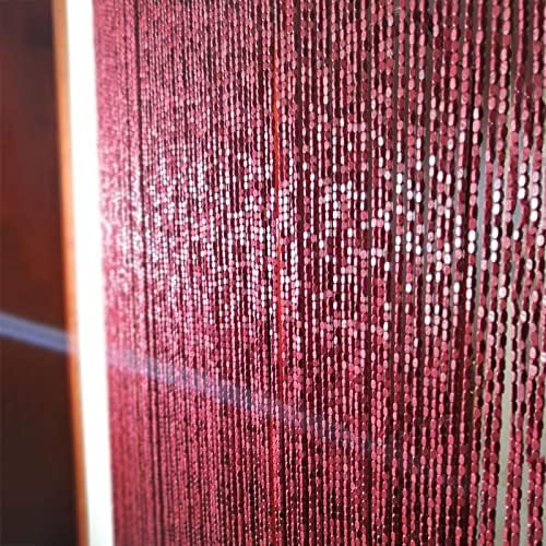 Handmade Wooden Beaded Door Curtain for Home Decor