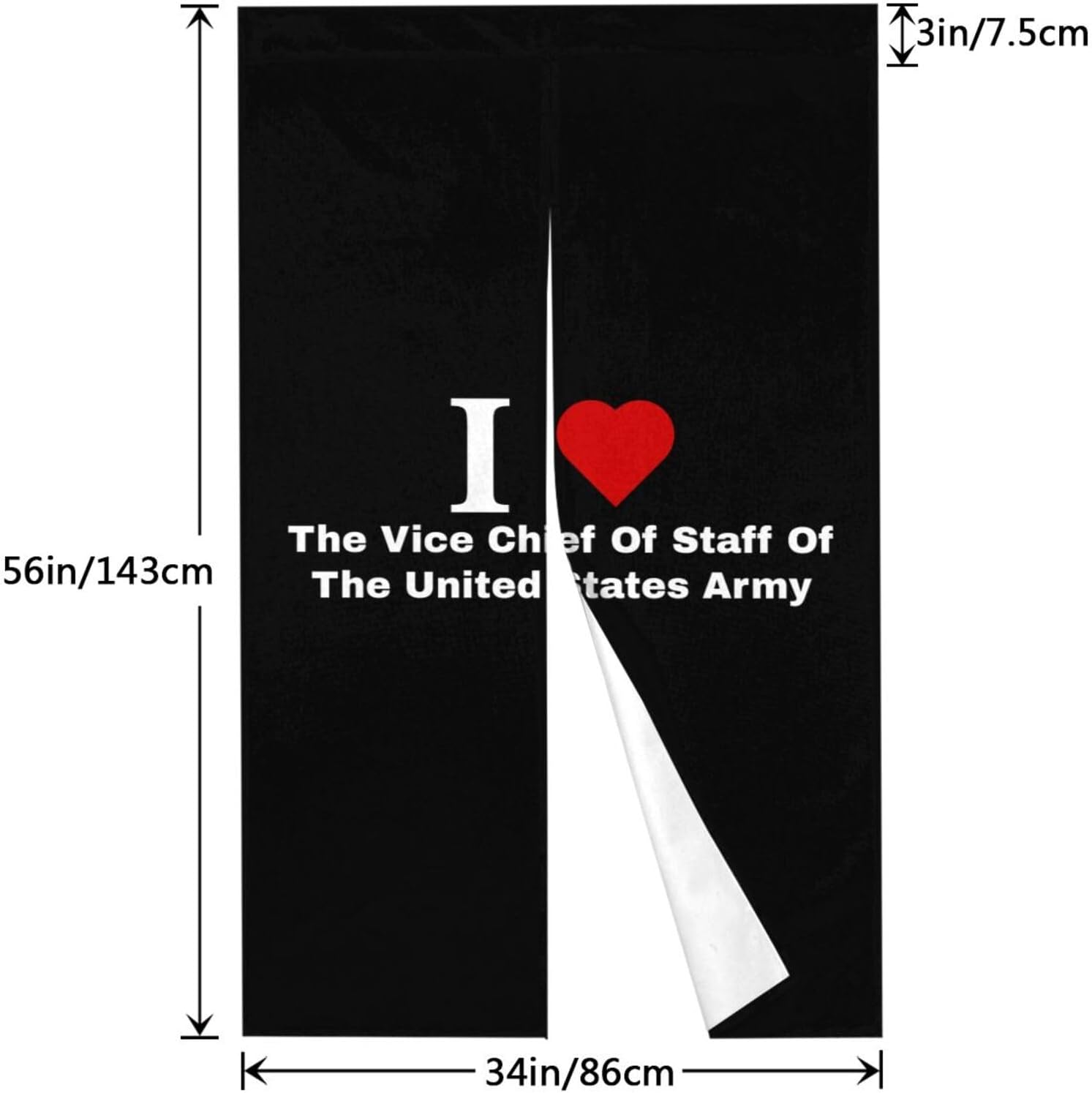 MULIHU Vice Chief of Staff Blackout Curtains 34x56in Door Divider