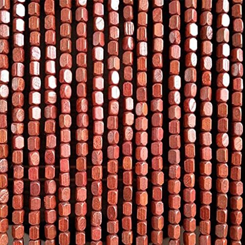 ZHOUXIAO 60 Strands Wood Beaded Curtain for Doorways