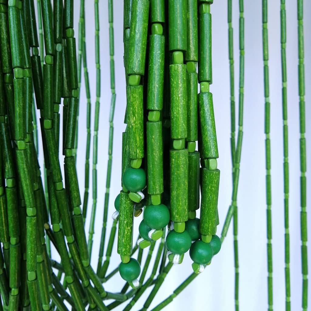 Handmade Bamboo Bead Curtain for Doorways