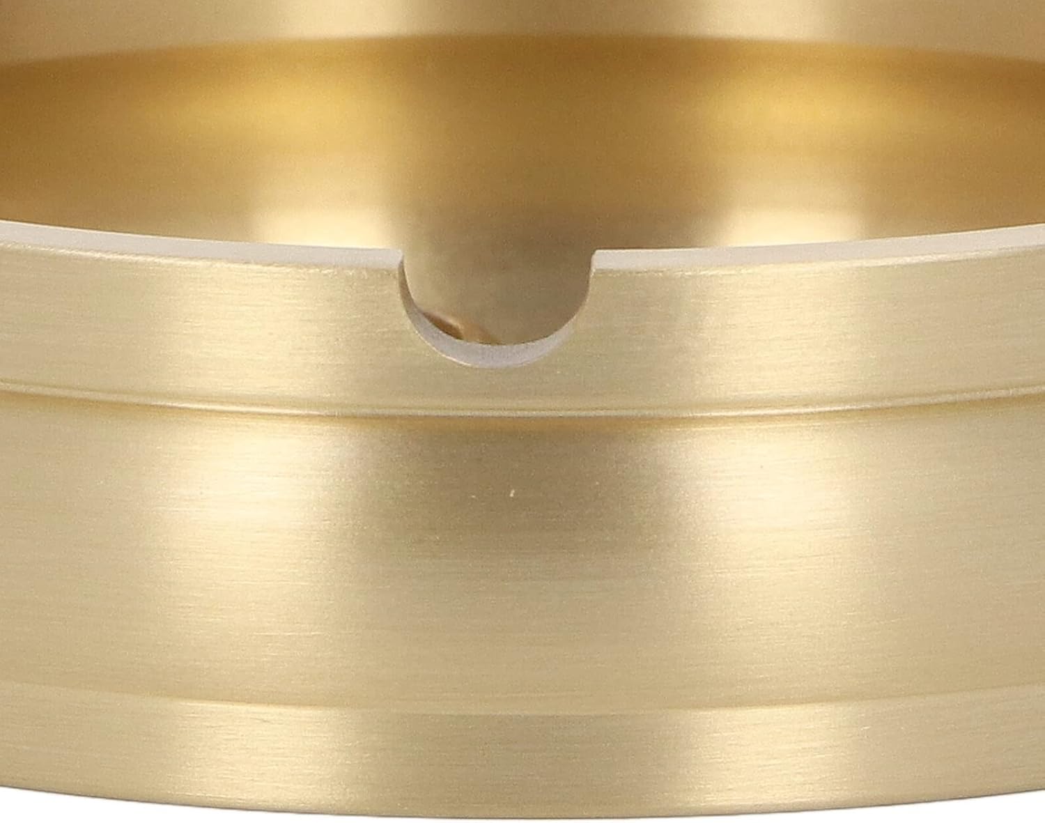 Joyzan Durable Brass Cigarette Ashtray with 3 Slots