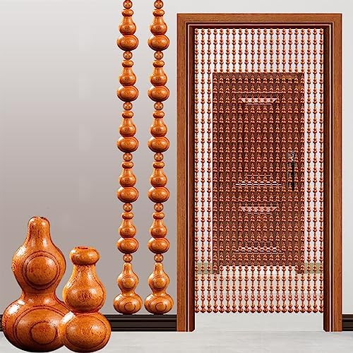 XOOFMASS Bamboo Beaded Curtain 212m Door Divider