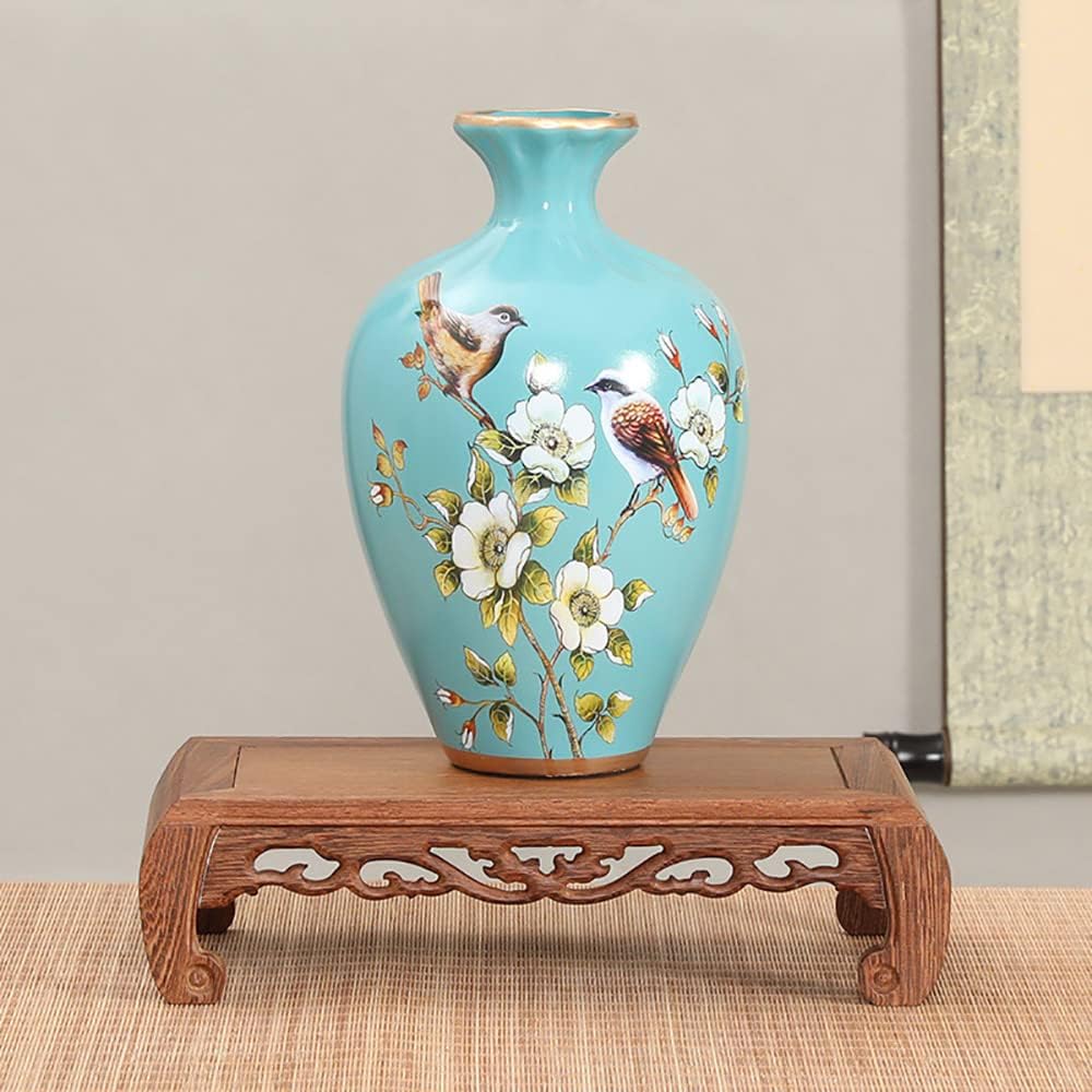 Oriental Chicken Wing Wood Pedestal Stand