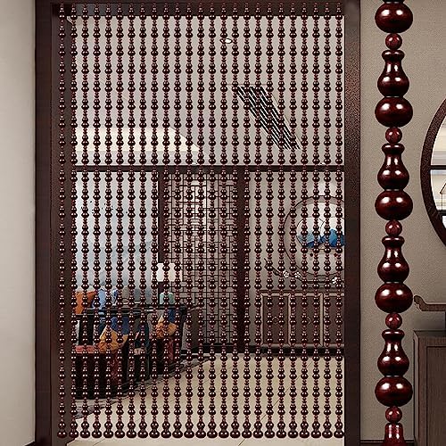 XOOFMASS Bamboo Beaded Curtain 212m Door Divider