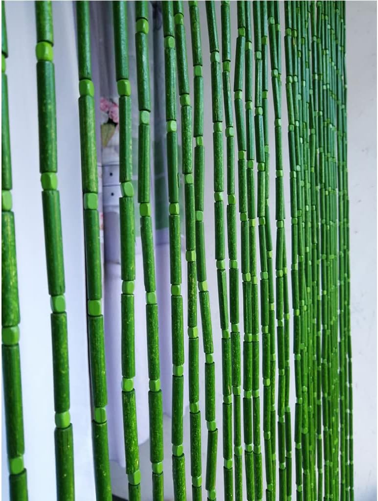 Handmade Bamboo Bead Curtain for Doorways