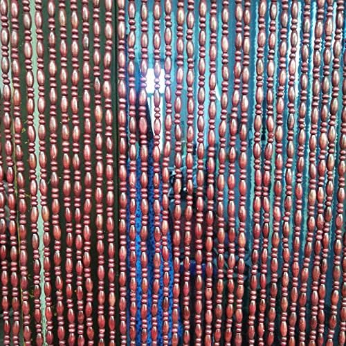 Wooden Beaded Door Curtain for Kitchen Room Divider