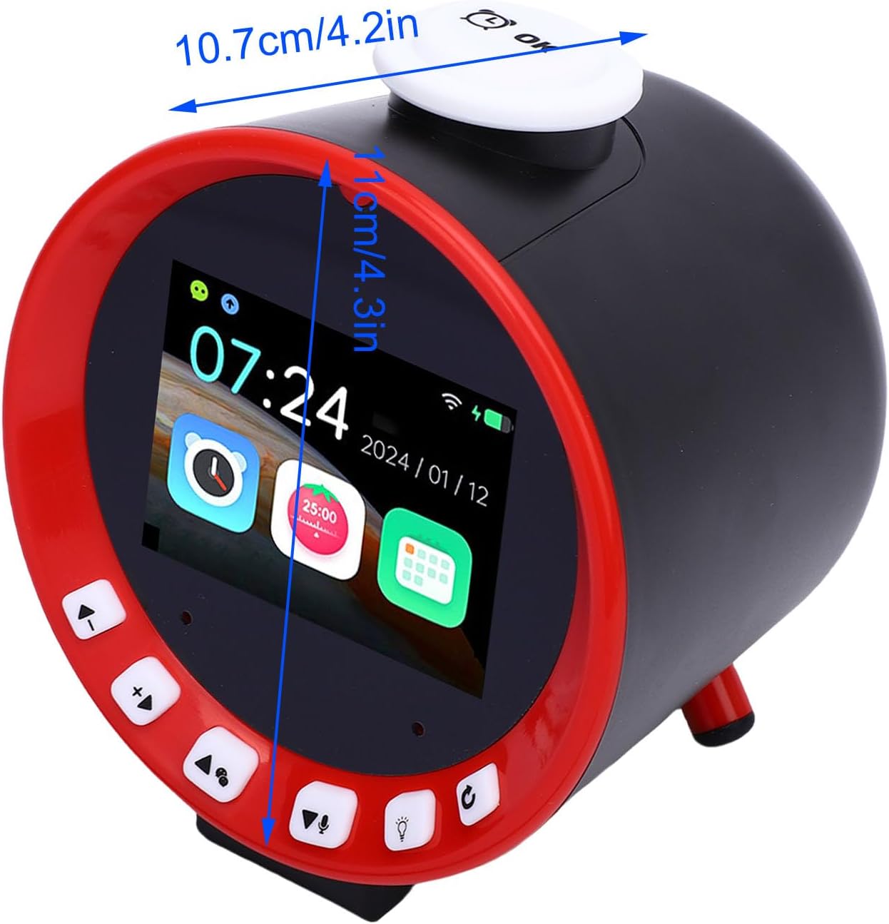 AI Smart Alarm Clock with Early Learning and Weather Display