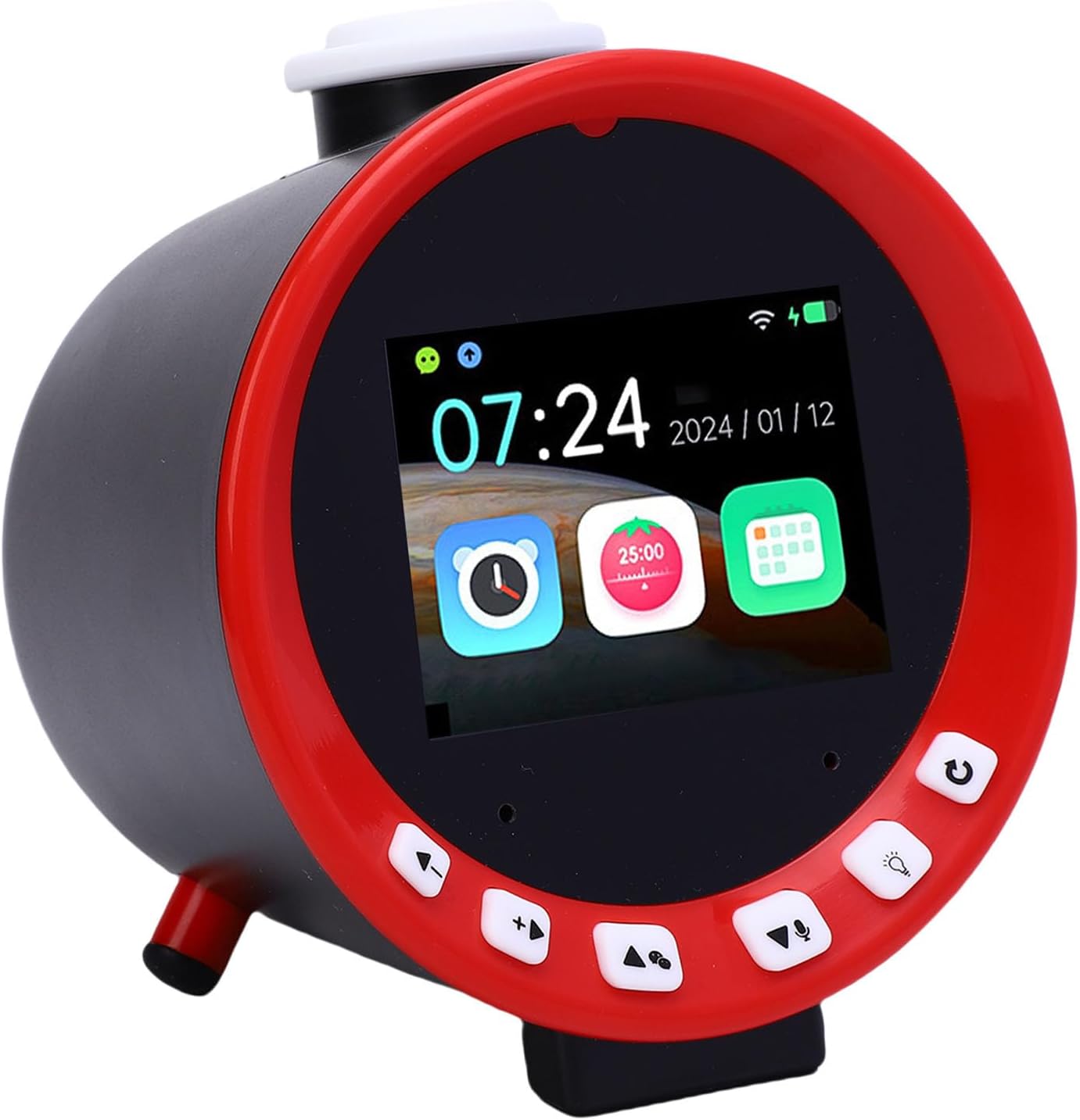 AI Smart Alarm Clock with Early Learning and Weather Display