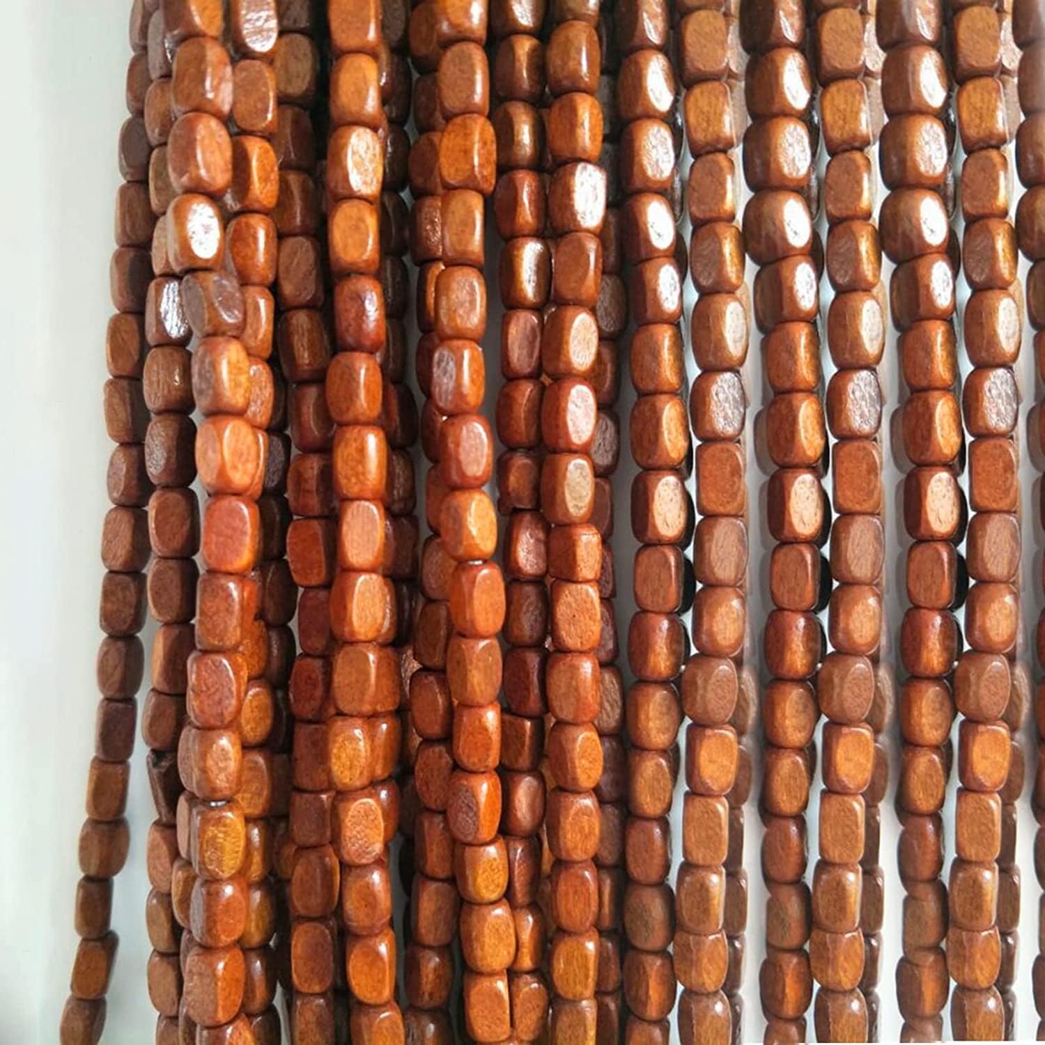 Tophacker Bamboo Beaded Curtain Panels