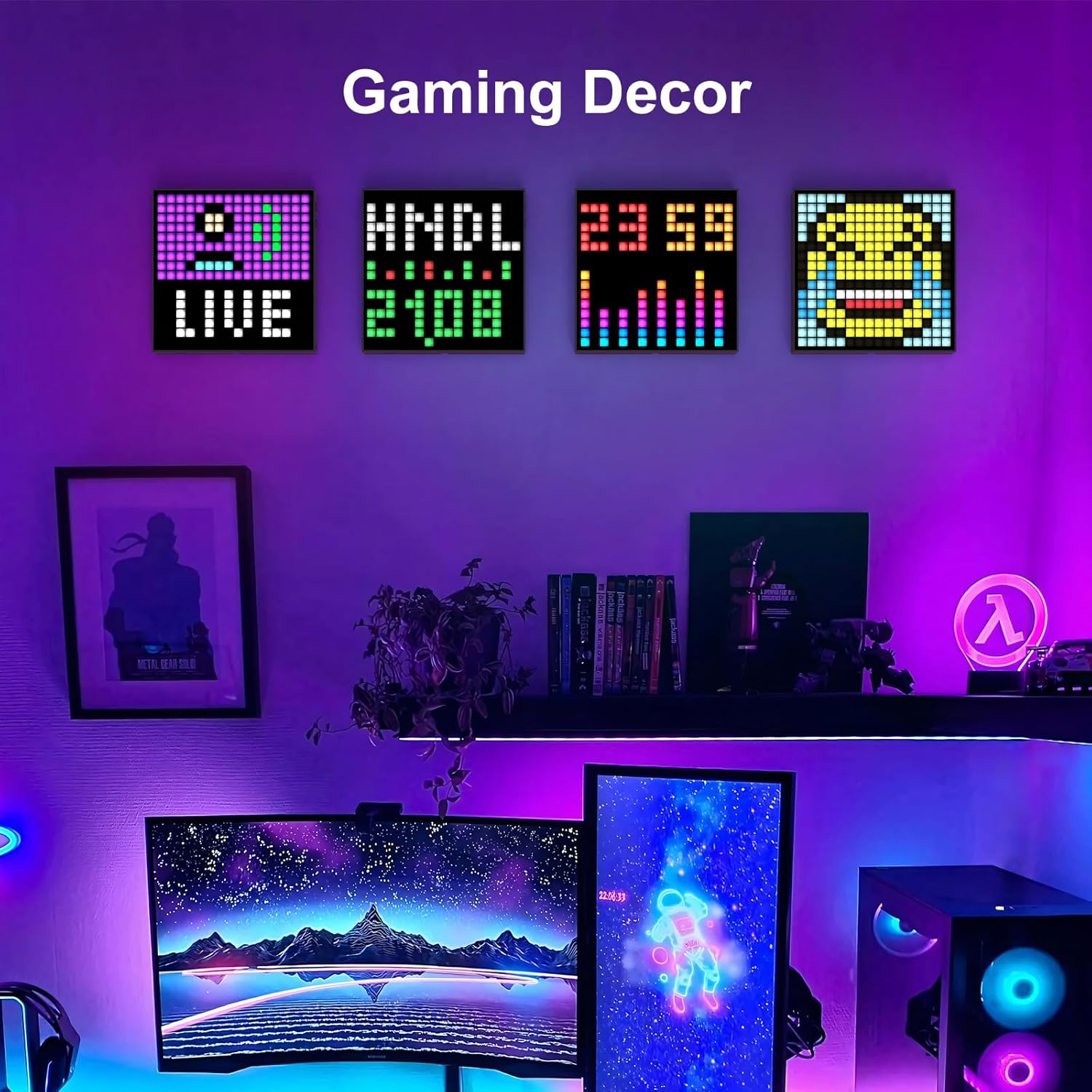 Divoom Pixoo 16 Pixel Art Digital Clock with WiFi and App Control