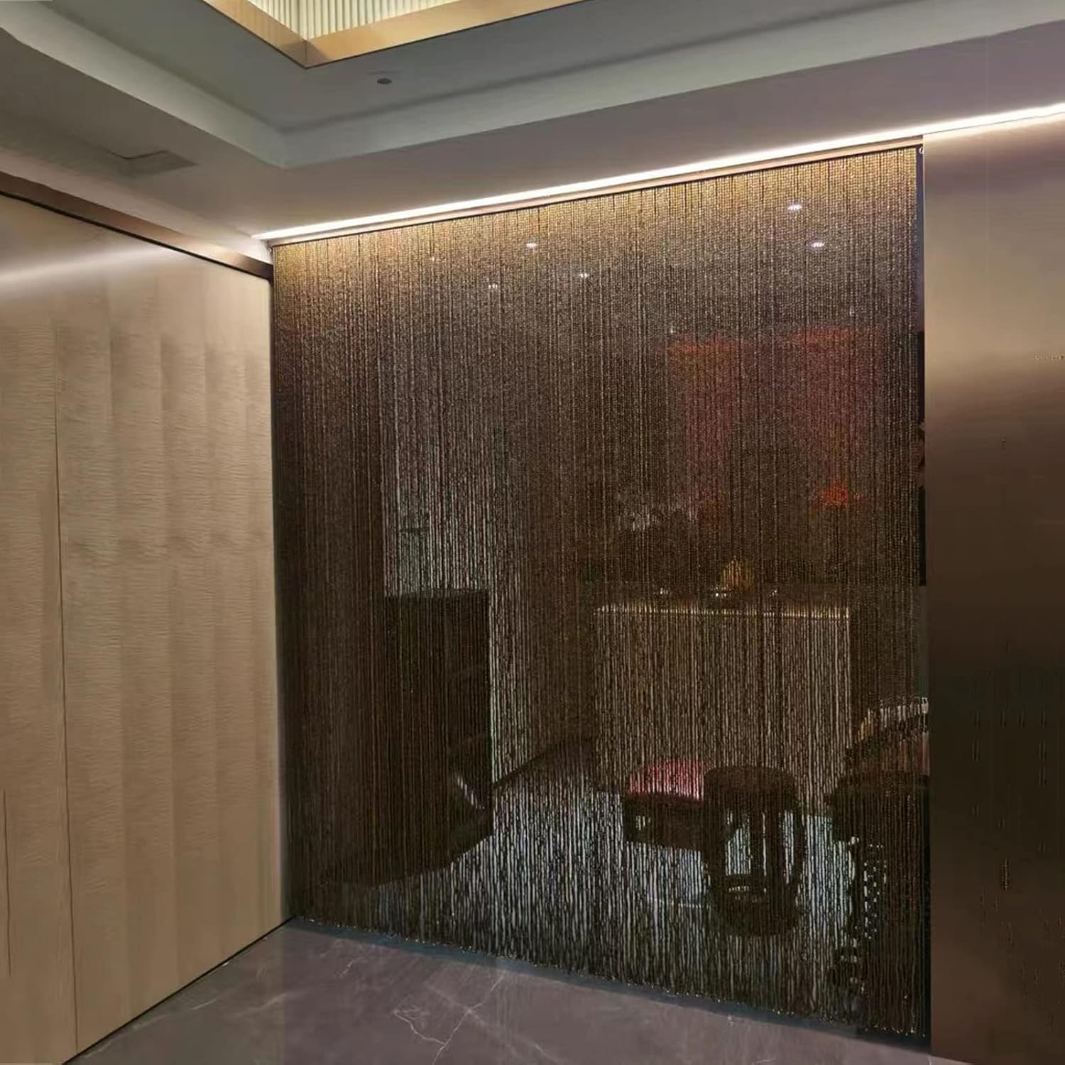 Bamboo Beaded Curtain for Home Decor and Privacy