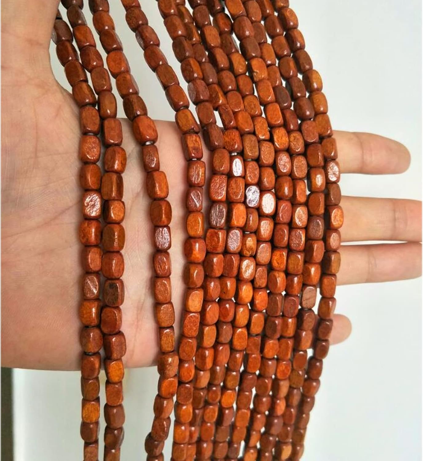 Bamboo Beaded Curtain for Doorways and Room Dividers