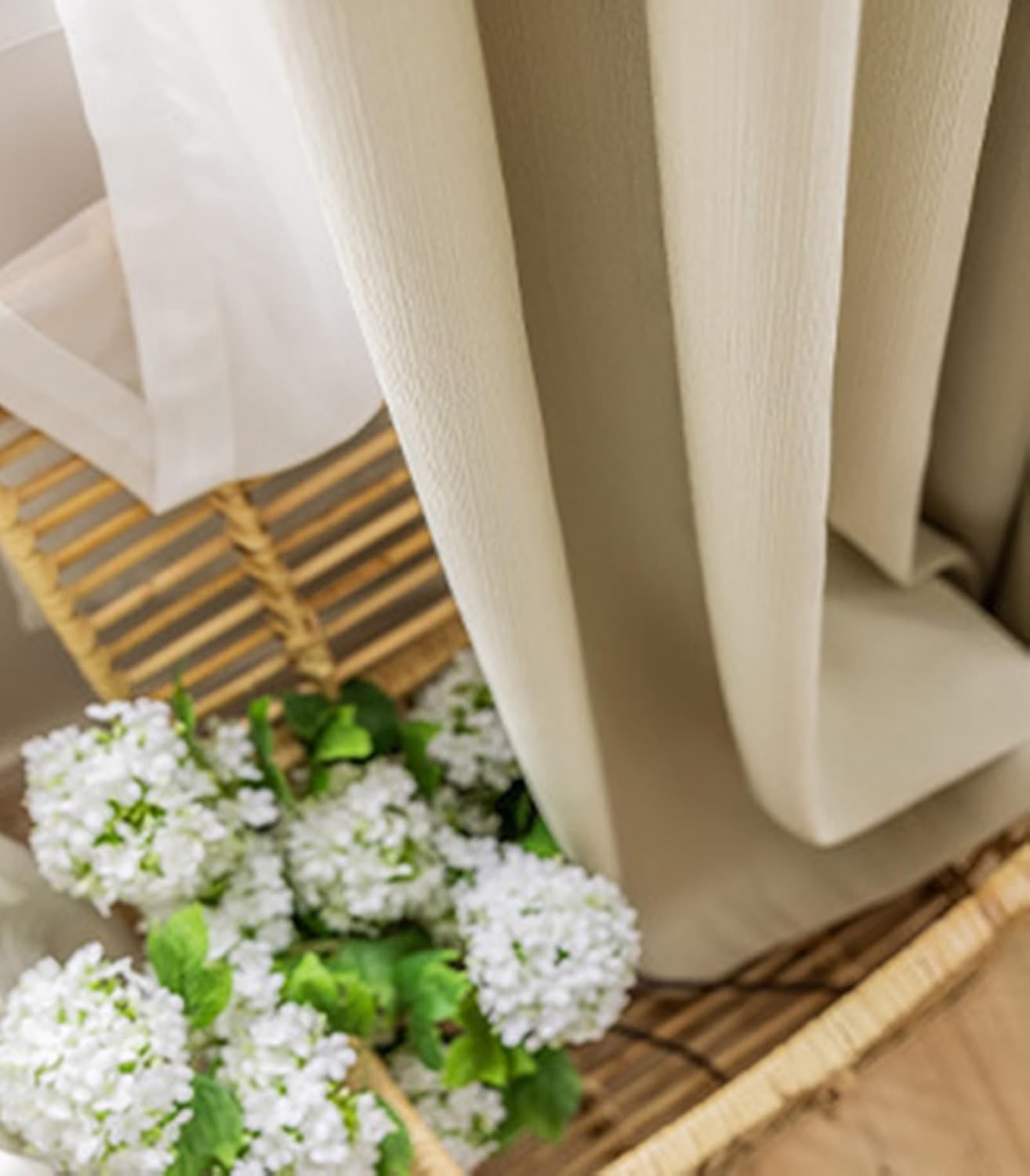 Whoiy 108 Inches Blackout Curtains Set of 2