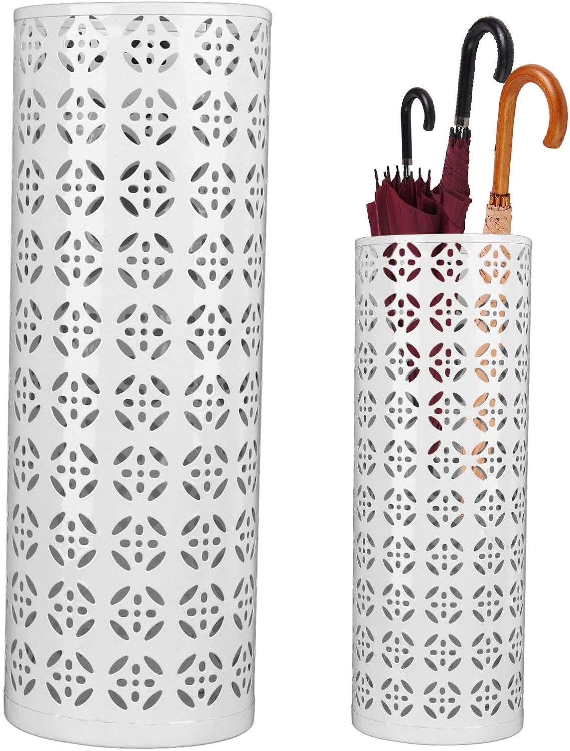 Fabater Metal Umbrella Stand with Hollow Design