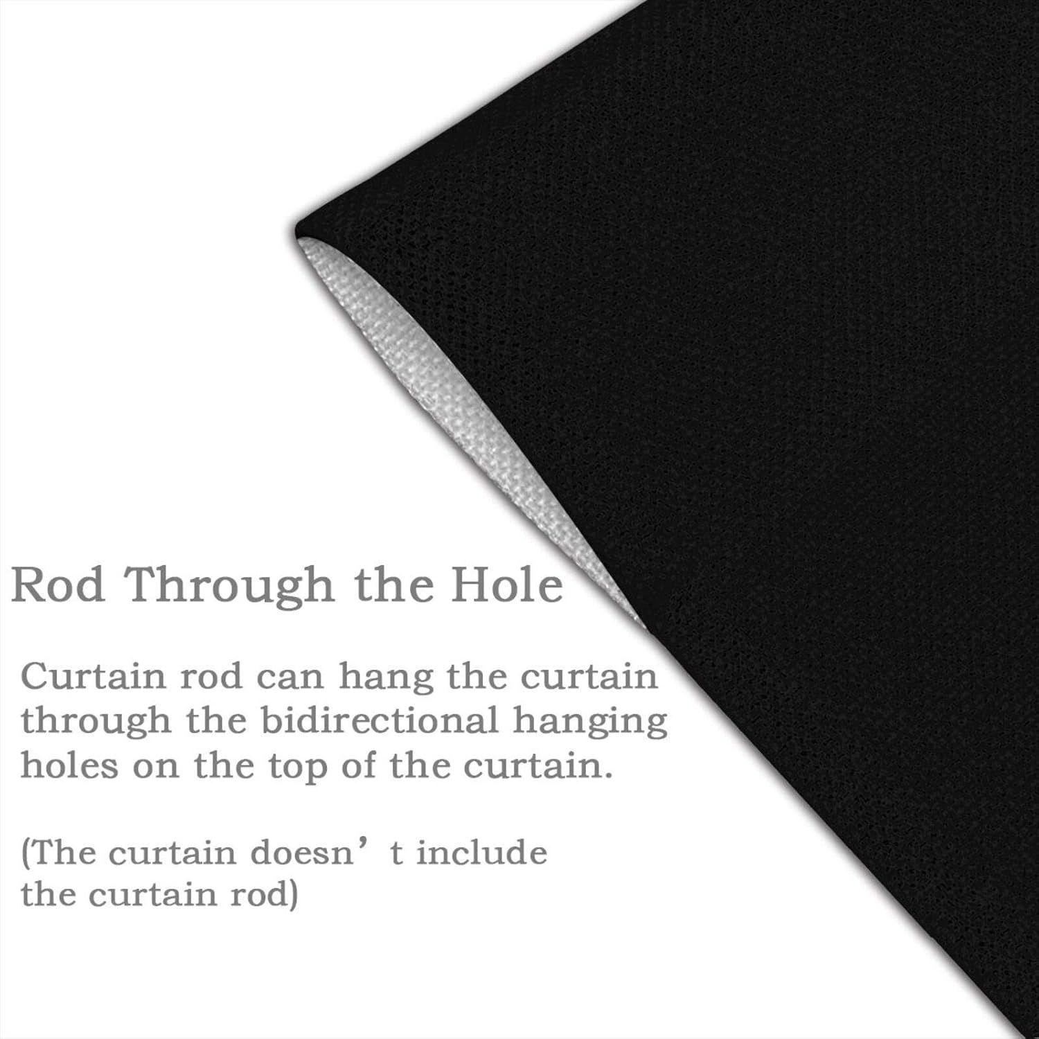 MULIHU Blackout Curtains for Doorways and Windows 34x56in 1