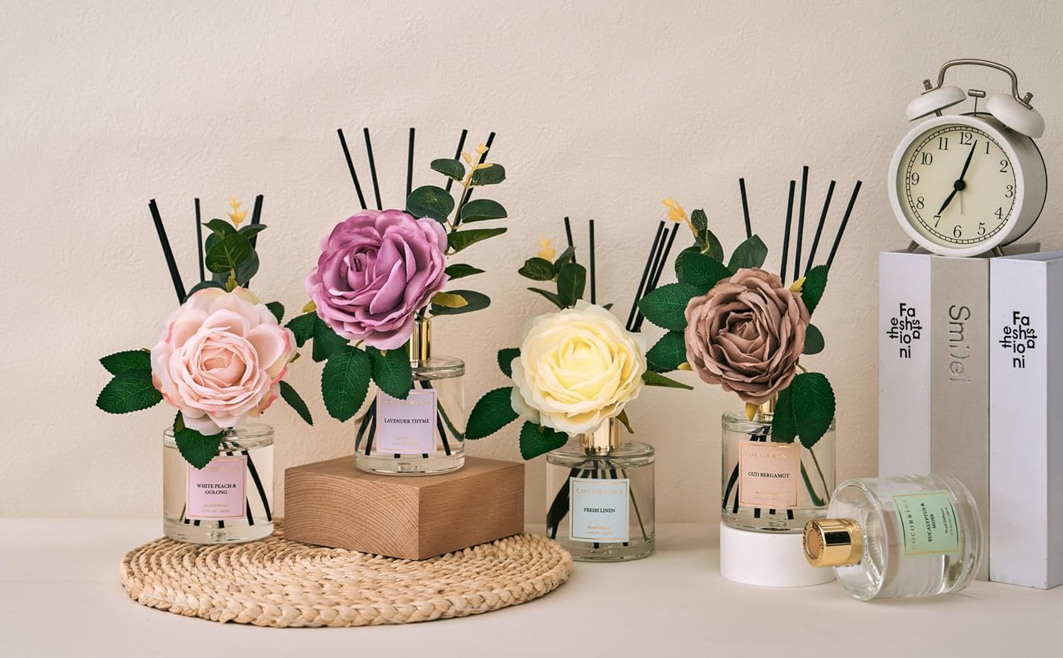 Cocorina Reed Diffuser Set Vanilla Cashmere