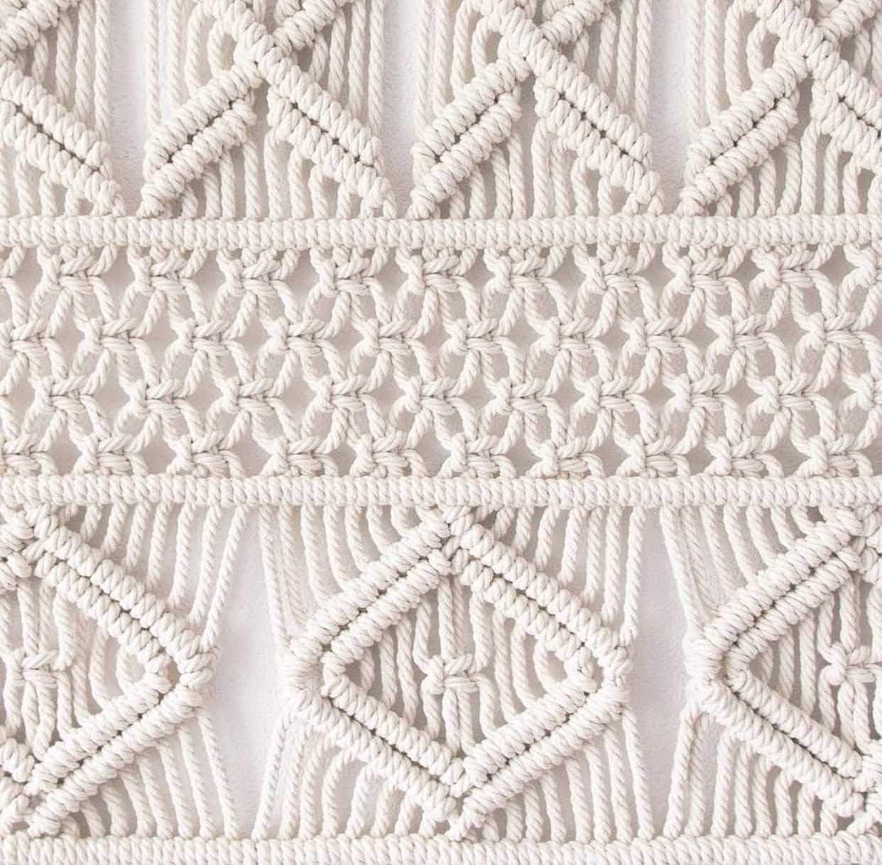 Flber Macrame Wall Hanging Curtains Boho Decor