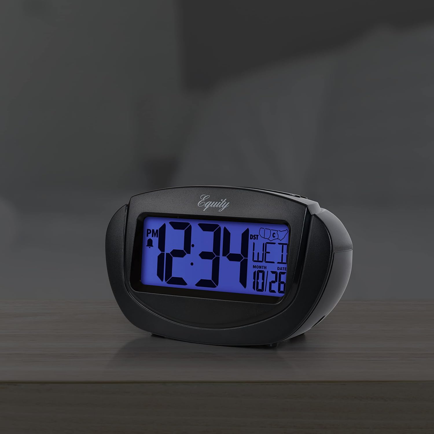 Equity by La Crosse 31022 Insta-Set LCD Alarm Clock