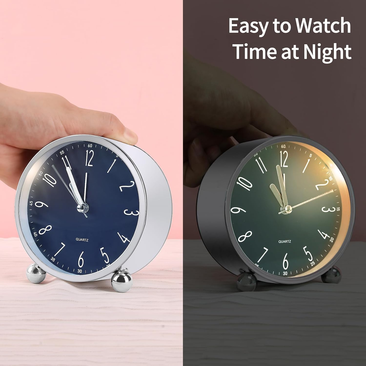 Cute and Safe Alarm Clock for Kids with Battery Included