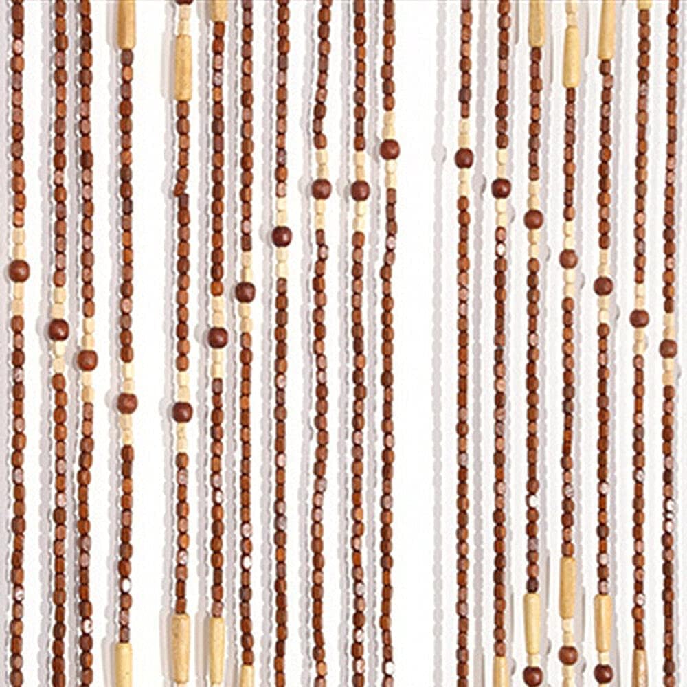 Wooden Beads Curtain 31 Strands Door Room Divider
