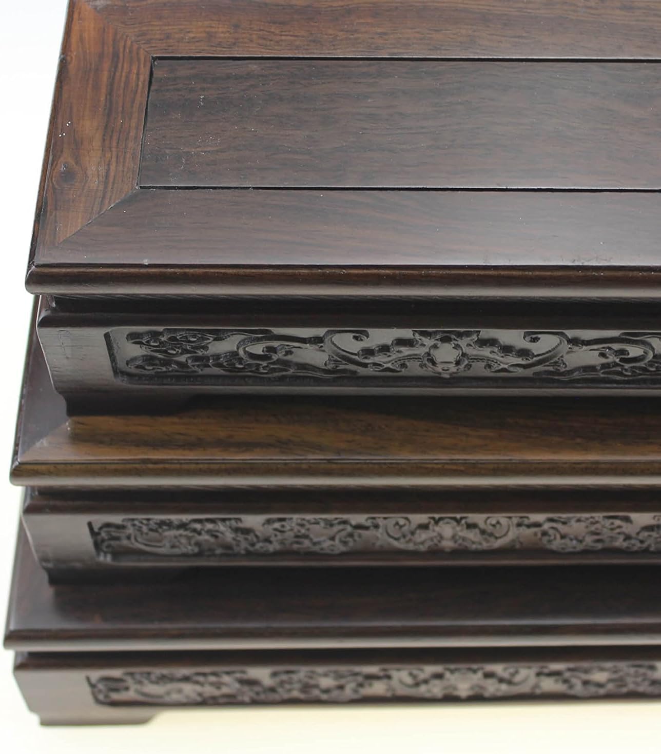 Chinese Rosewood Display Pedestal Stand