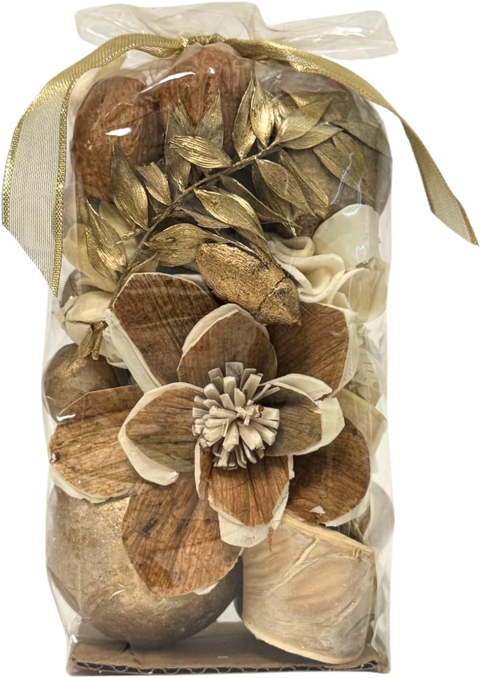 De La Terre Home Fragrance Potpourri Bag Decor Gold