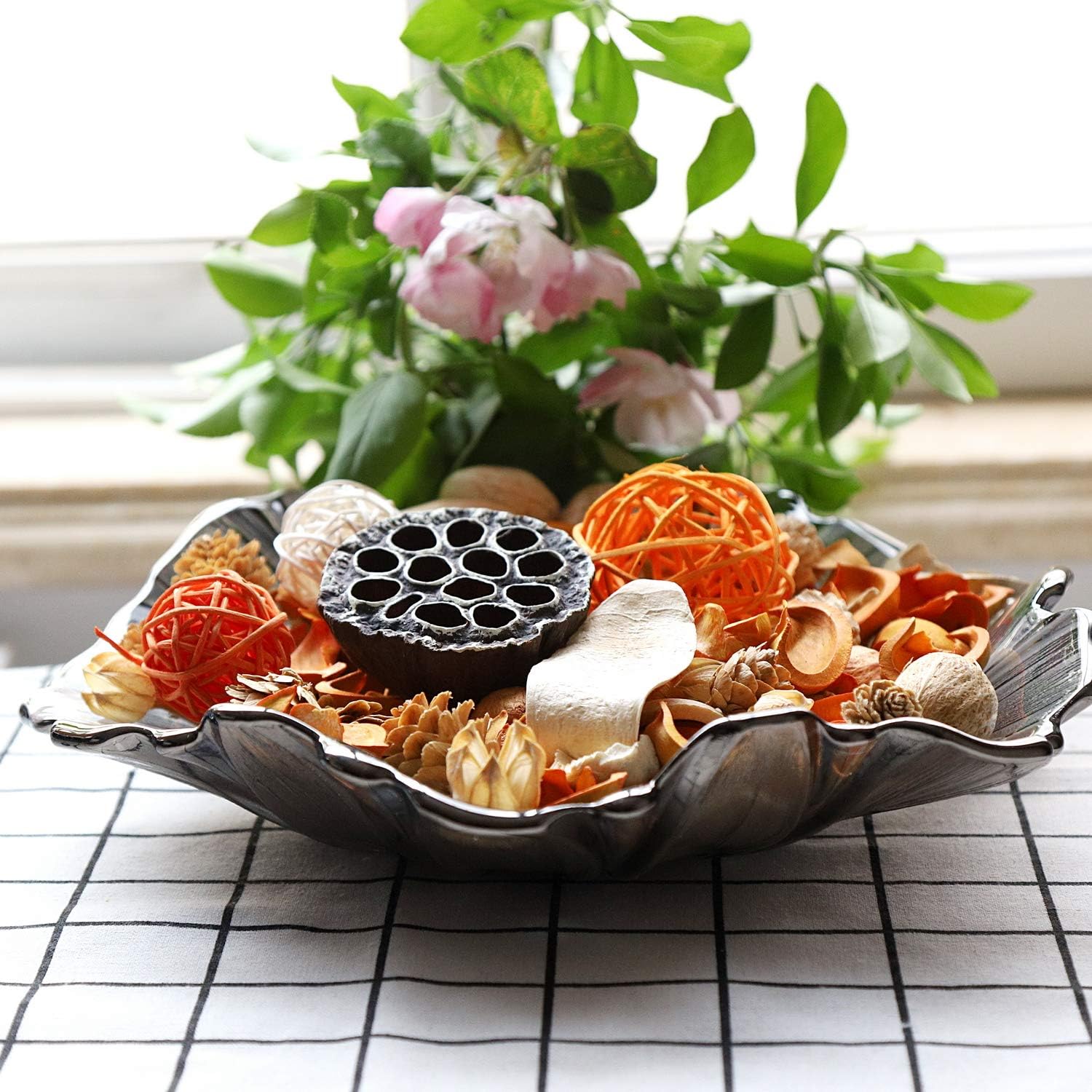 Qingbei Rina Fall Potpourri Bags Burnt Orange Scented Decor