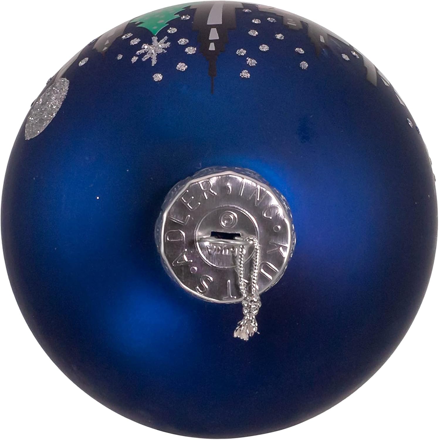 Kurt Adler New York Glass Ball Ornament 80mm