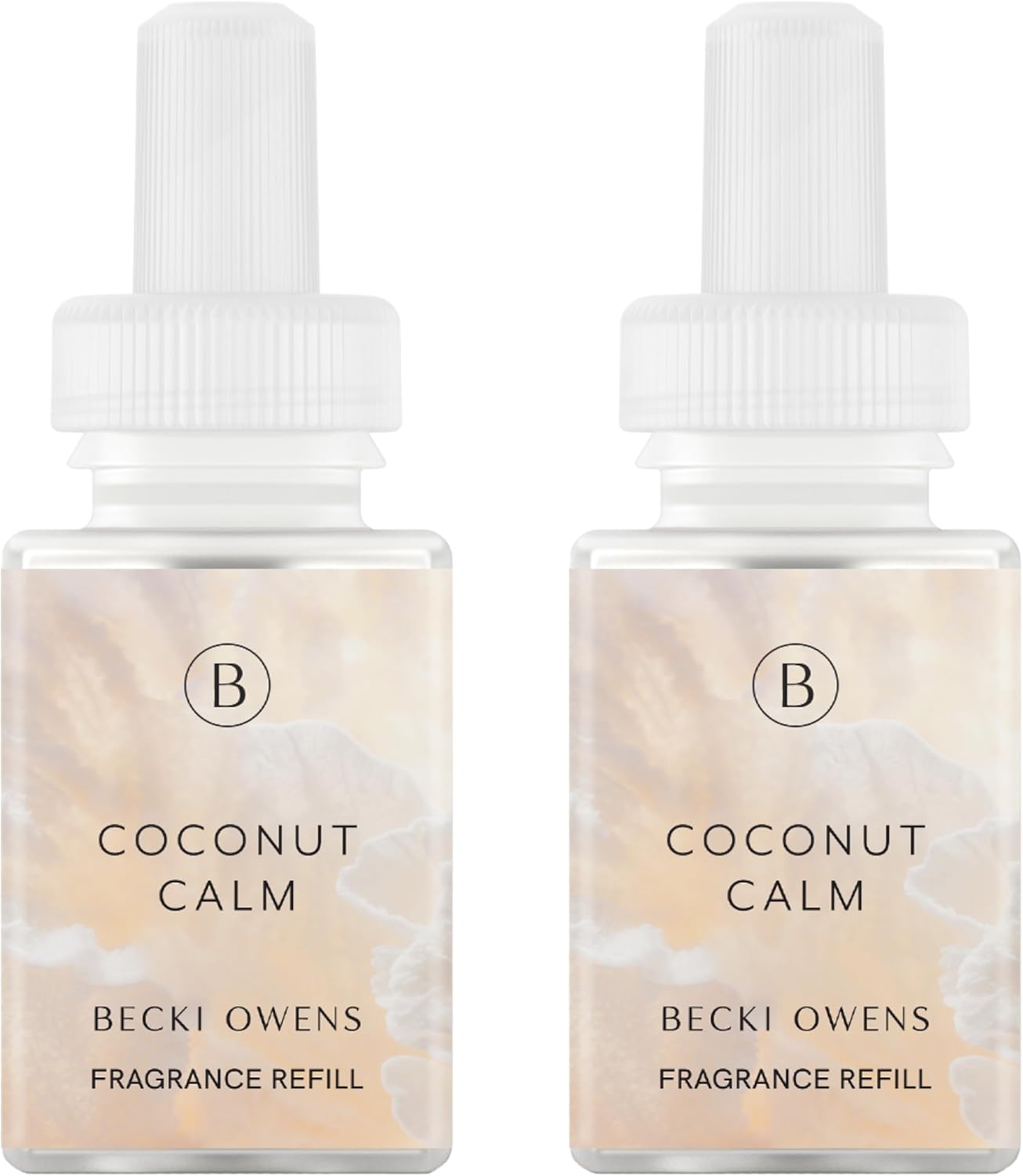 Pura Becki Owens Home Scent Refill 2 Pack Coconut Calm