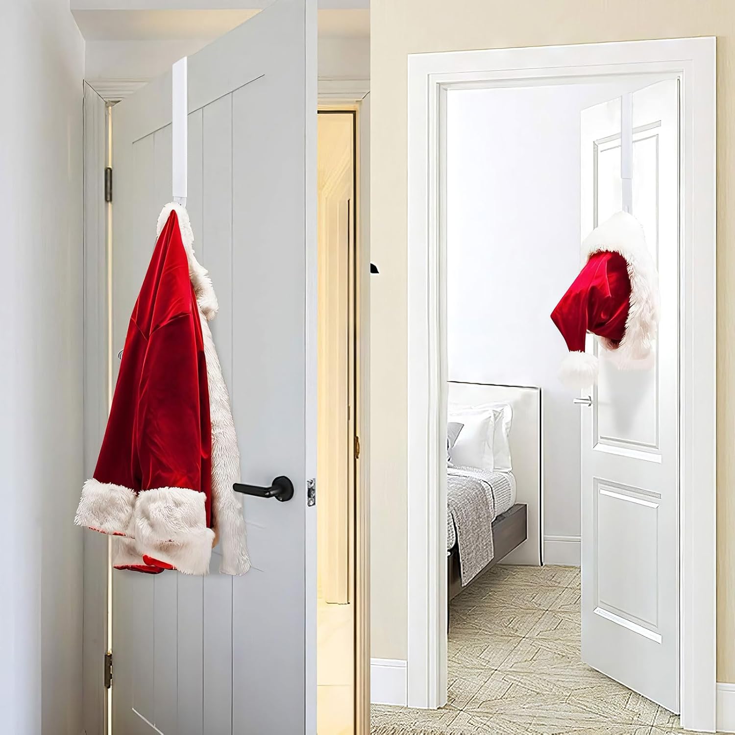 Adjustable Wreath Hanger for Front Door 20 lbs