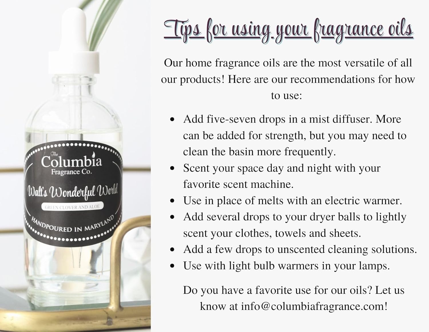Columbia Safari Scentsation Diffuser Oil 2 Oz