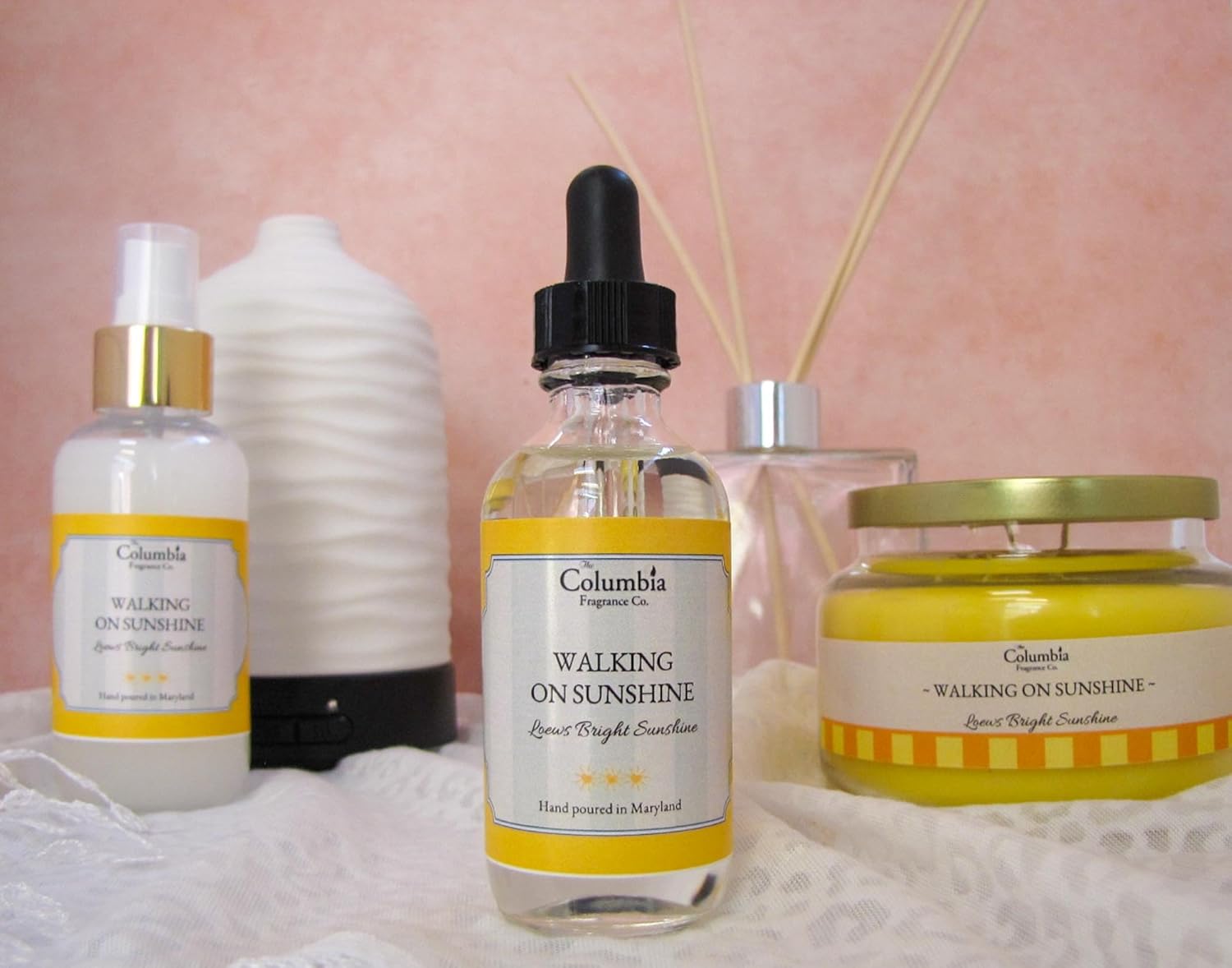 Columbia Walking on Sunshine Diffuser Oil 2oz Refill