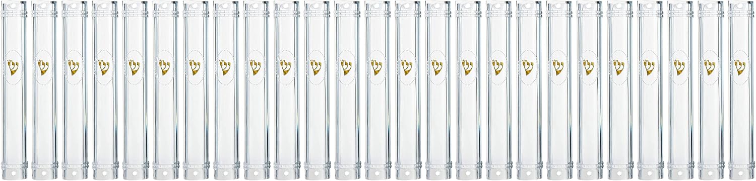 Wholesale Mezuzah Case Holder with Silver Shin Self Stick