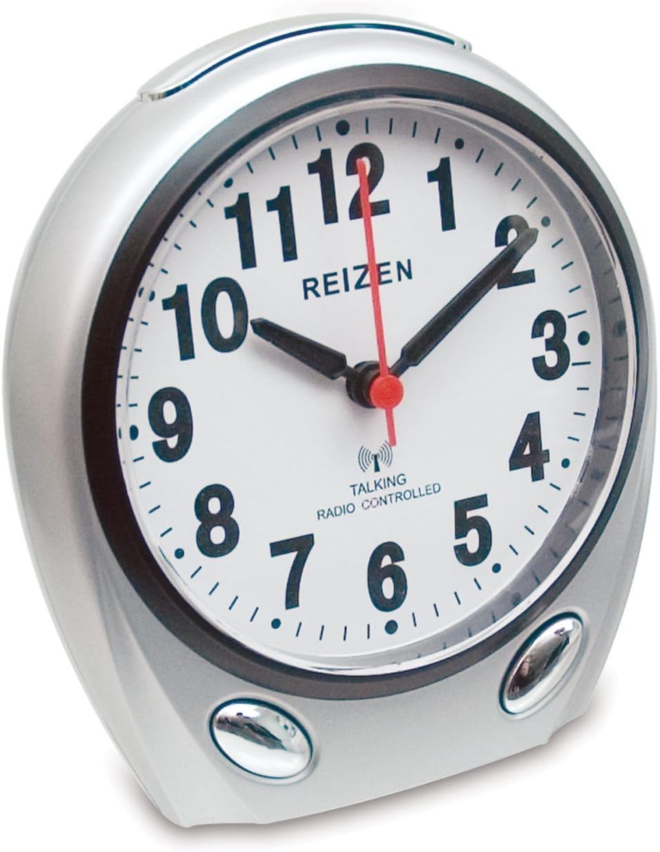 Talking Atomic Analog Alarm Clock with Snooze