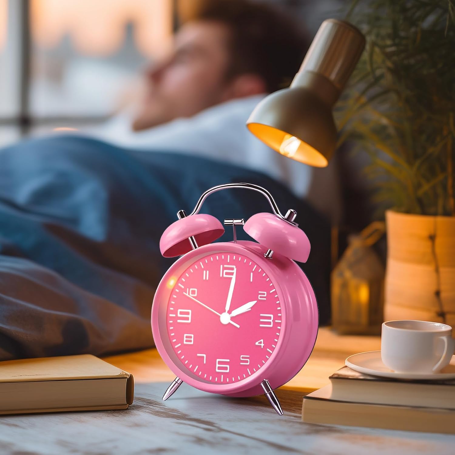 Pxy Loud Alarm Clock for Heavy Sleepers
