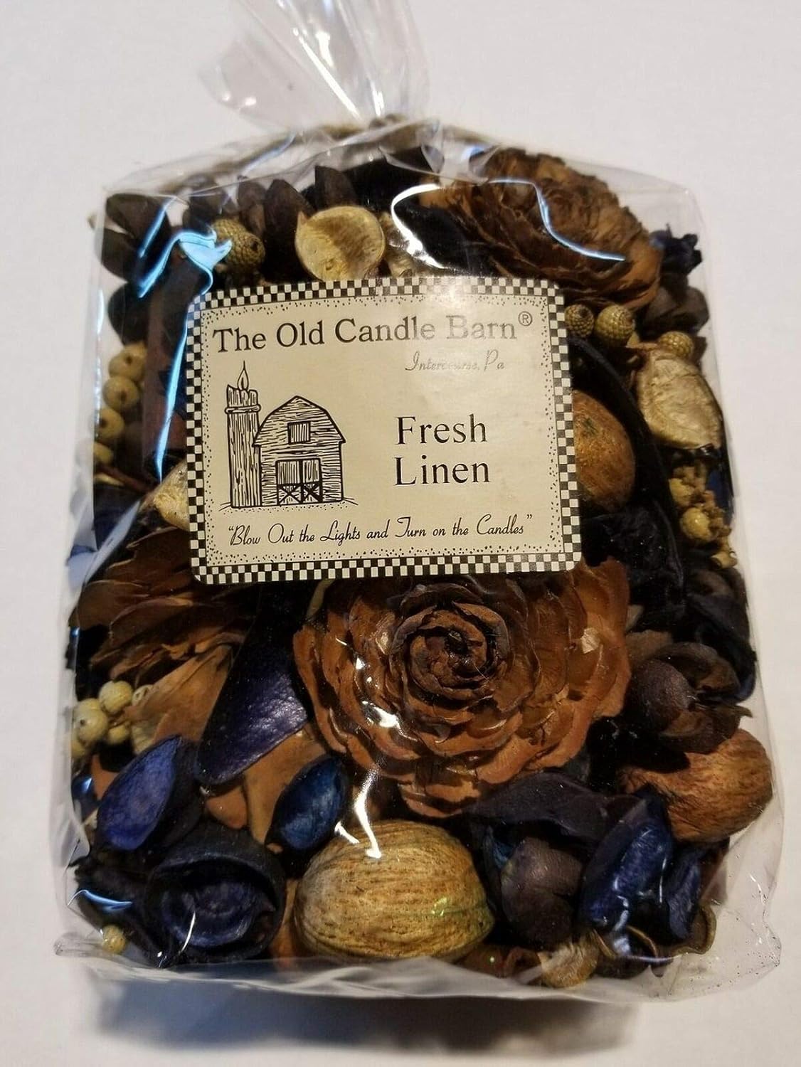 Fresh Linen Potpourri Large Bag for Seasonal Decorations