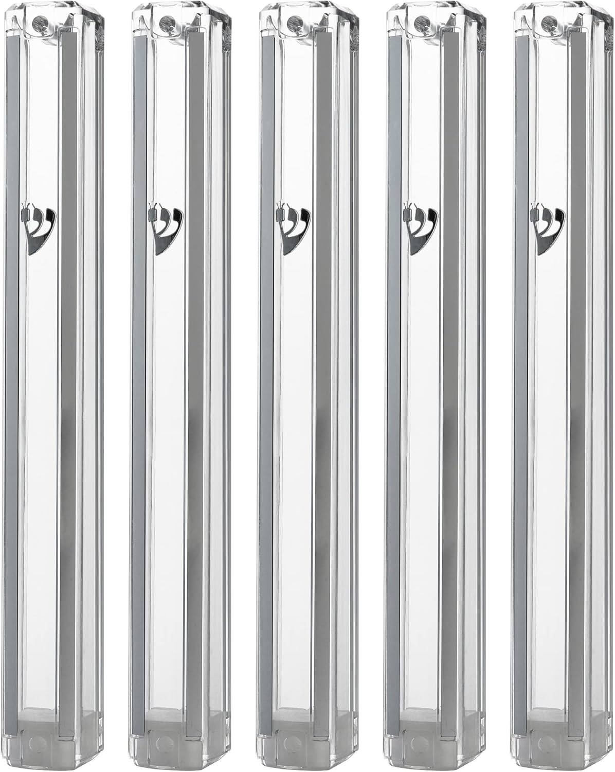 SUPER STAM Mezuzah Case Holder with Mirror Design