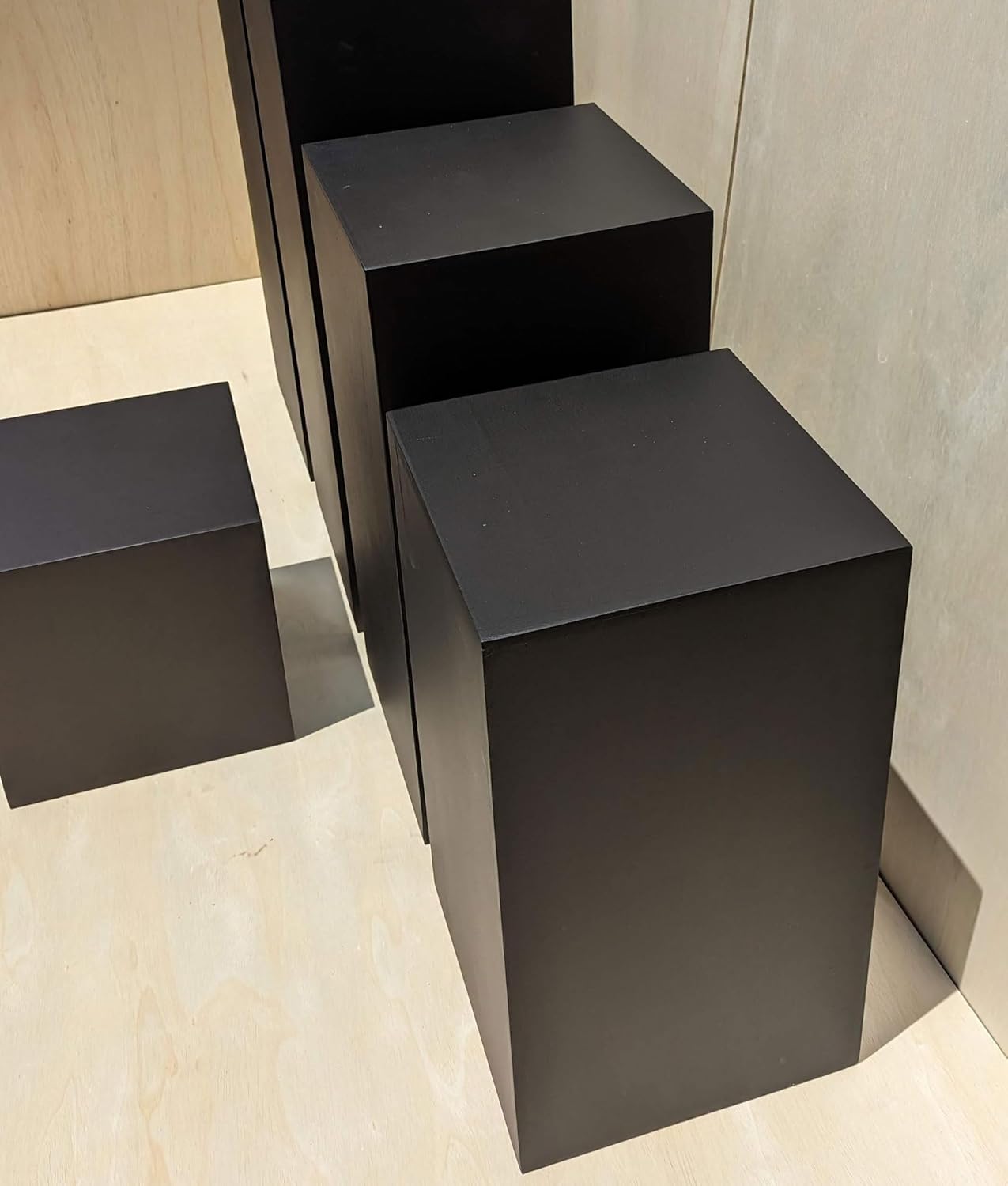 Generic 36 x 12 x 12 Matte Black Display Stand