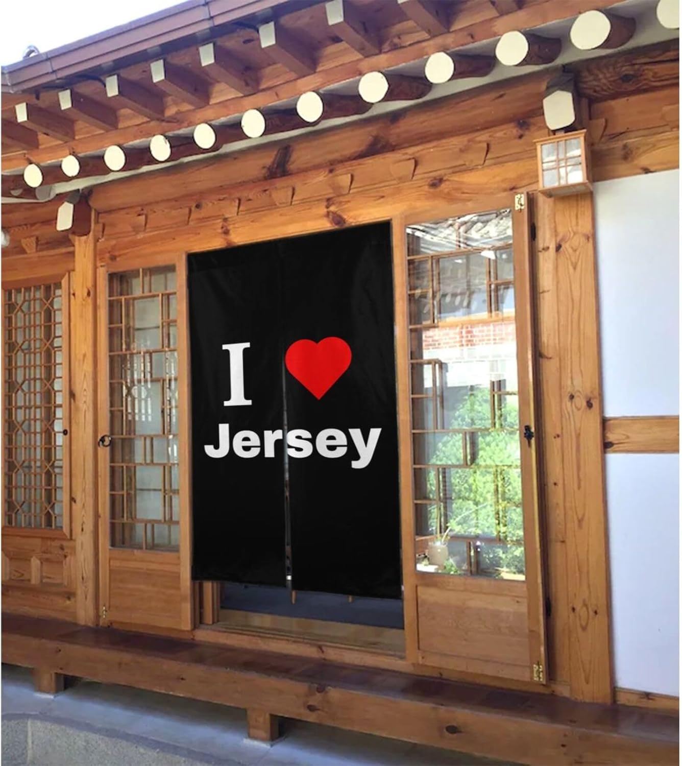 I Love Jersey Blackout Curtains for Doorways and Windows