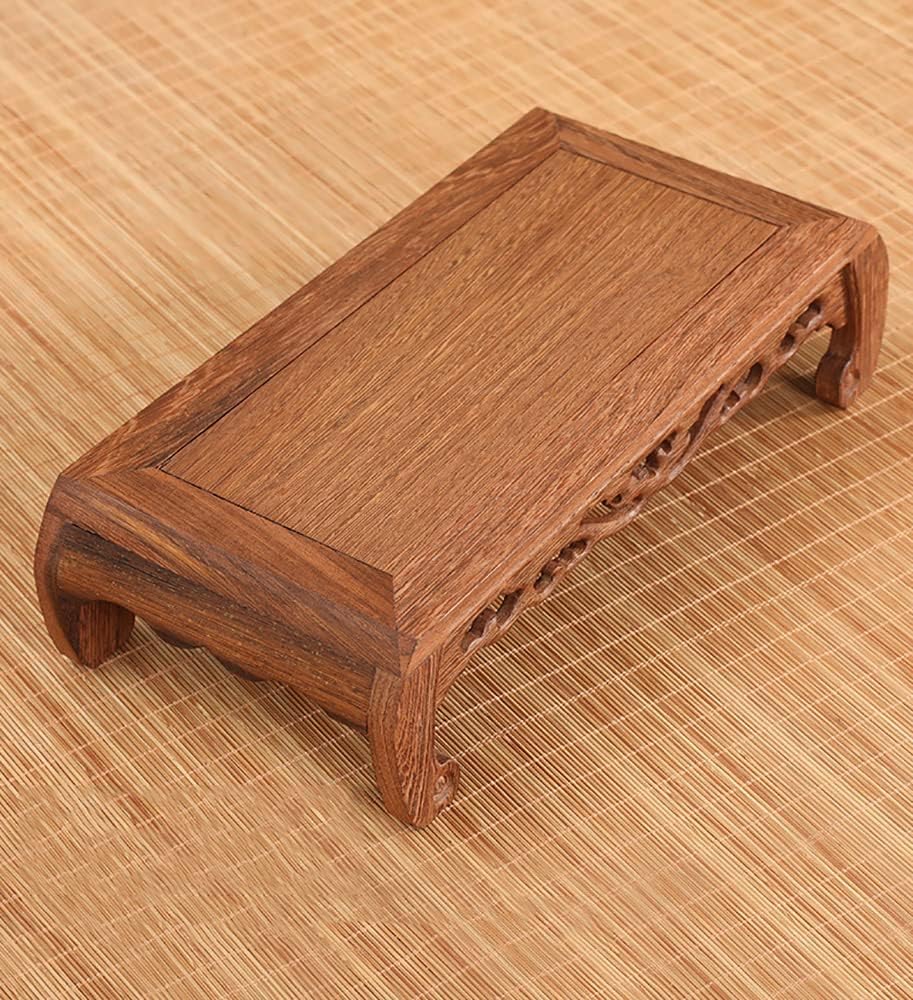 Oriental Chicken Wing Wood Pedestal Stand