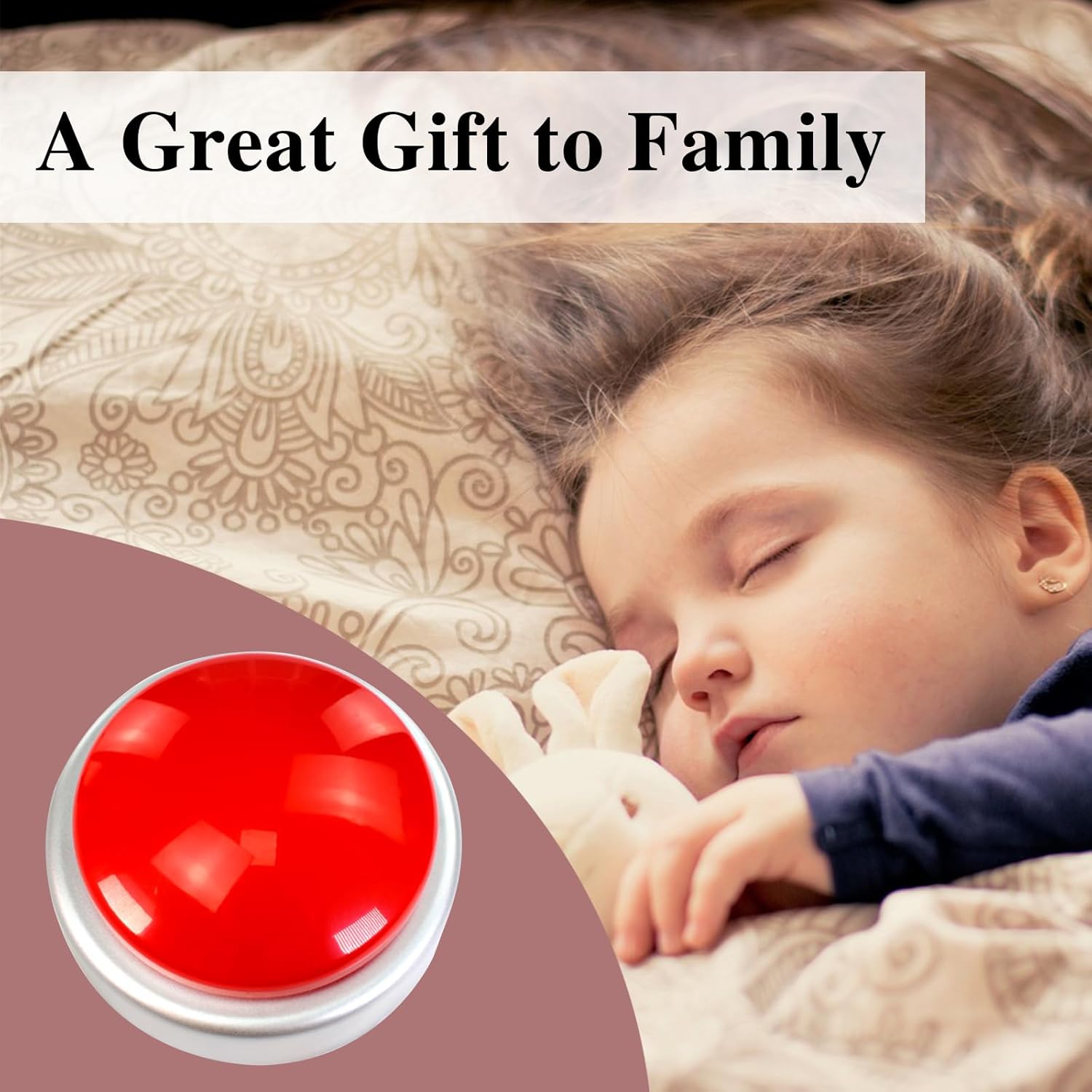 Extra Large Talking Alarm Clock for Blind and Elderly